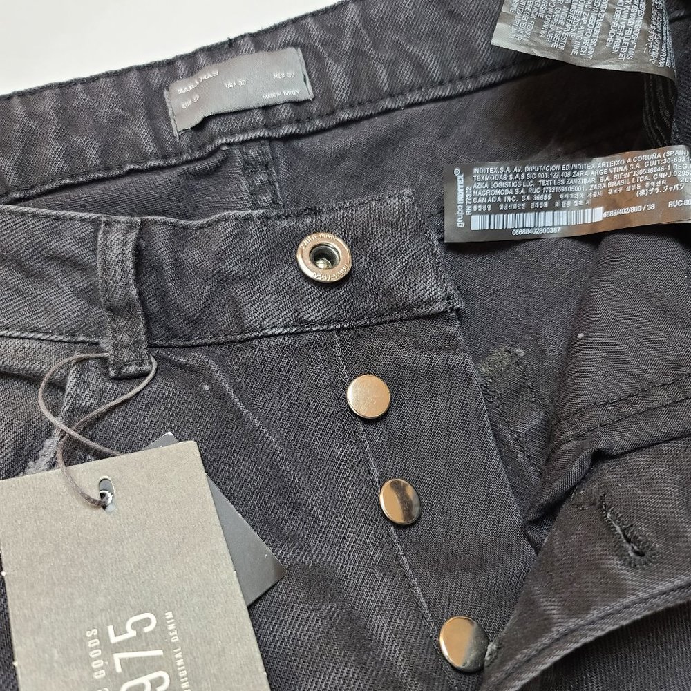 Zara Man distressed denim - Picture 7 of 9